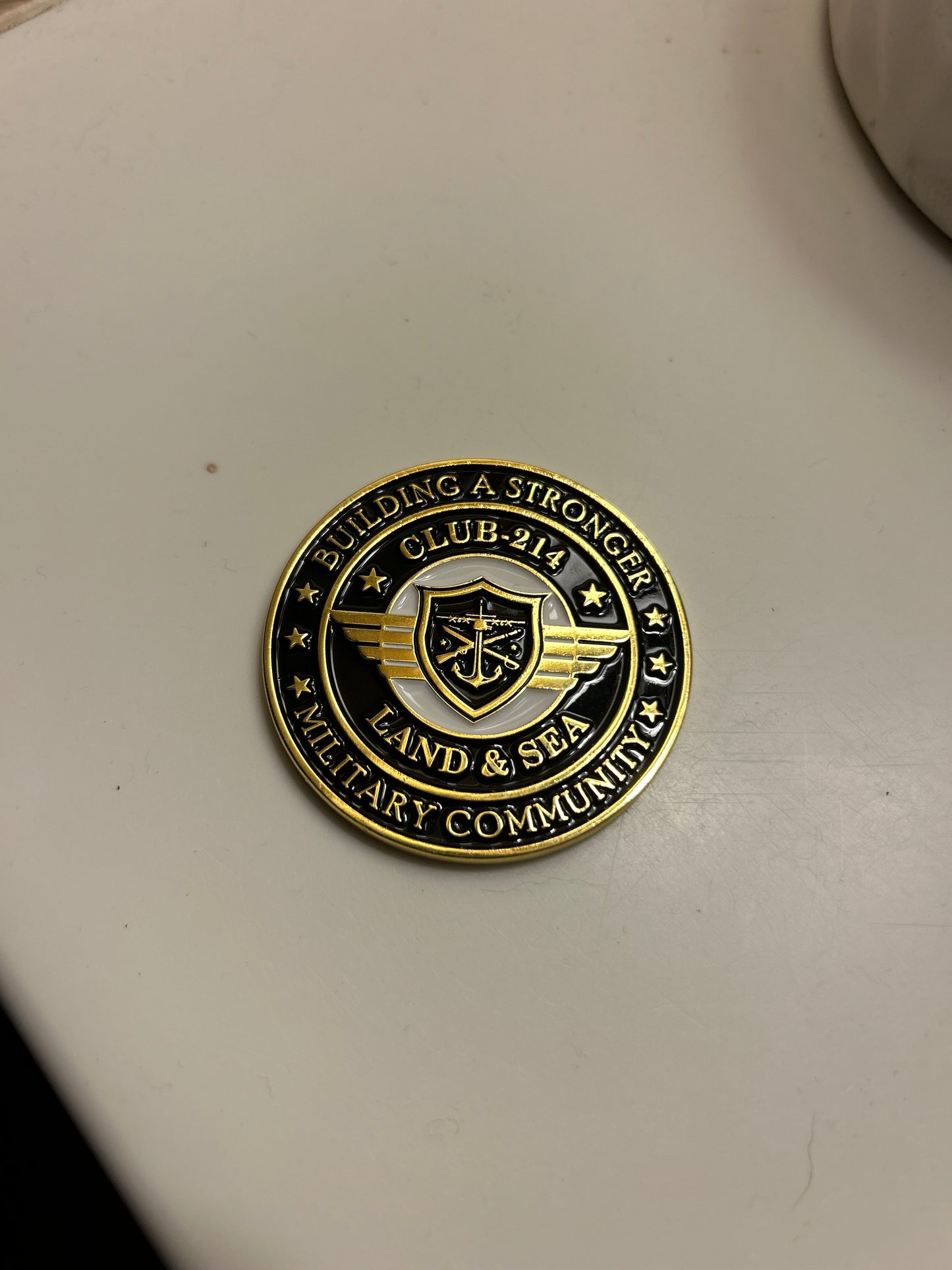 Official Club-214 Challenge Coin