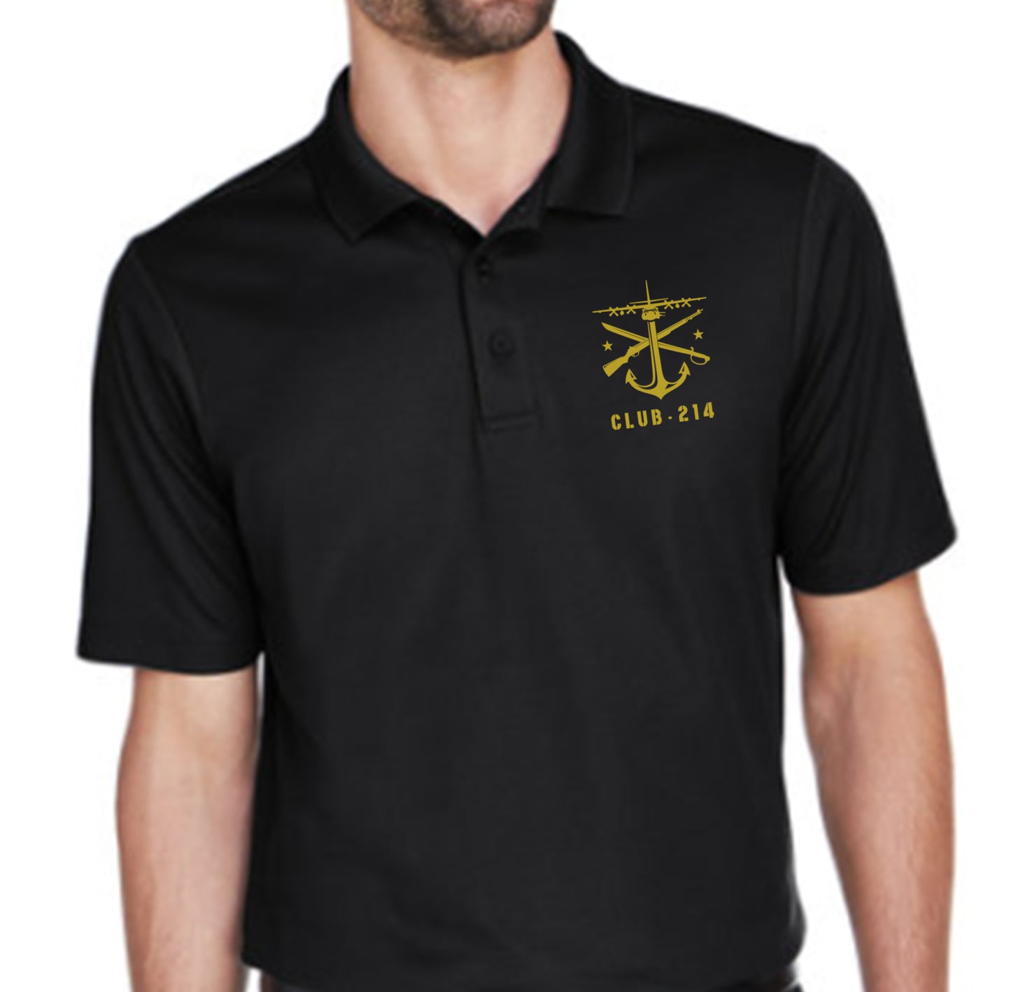Classic Black Polo T-Shirt