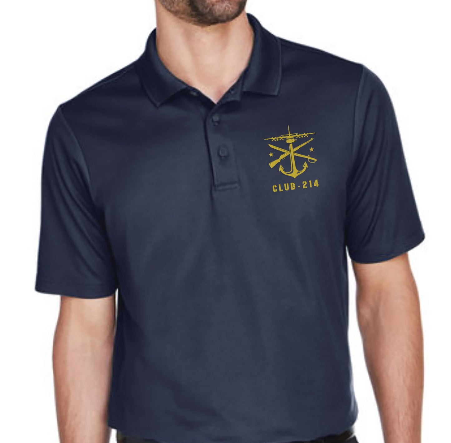 Classic Navy Polo T-Shirt