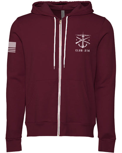 Classic Logo Hoodie Maroon