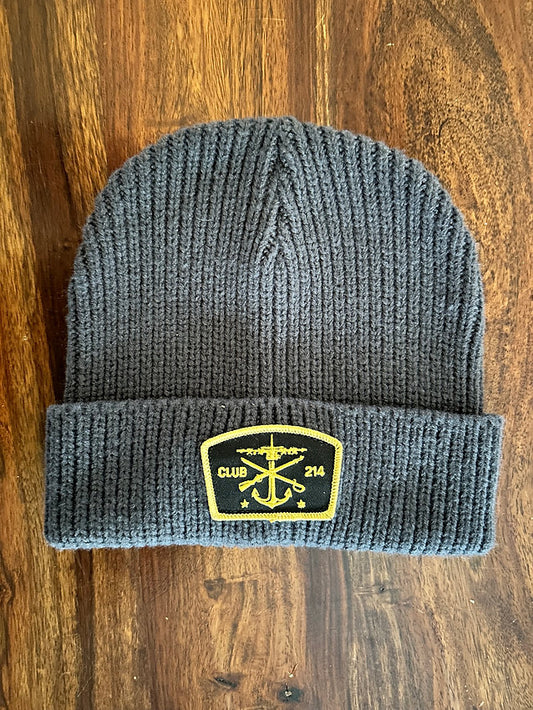 Club-214 Graphite Grey Beanie